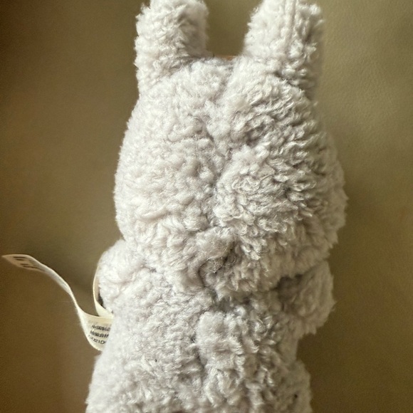 Cute Gray Plush Key Holder - Picture 3 of 6